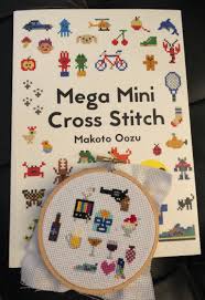 Alphabet abc number 123 cross stitch patterns / kits. Fo First Time Learning With The Mega Mini Across Stitch Book By Makoto Oozu Crossstitch