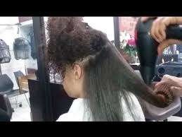 Dominican blowout on natural hair: Dominican Blowout On Natural Hair Youtube