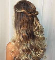 This hair idea will suit formal and informal gatherings. 50 Half Up Half Down Hairstyles For Everyday And Party Looks