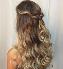 Hair curling techniques hair curling tips curl hair with straightener hair curling tutorial curling fine hair curly hair tips easy hairstyles for long with a half up half down wedding hairstyles you get the best of both worlds! 50 Half Up Half Down Hairstyles For Everyday And Party Looks
