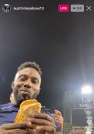 Straight up vibing in camp. Cespedes Family Bbq On Twitter You Should All Go Tune Into The Rays Postgame Ig Lives Because They Are Hilarious And Also You Might See Randy Eating A Sandwich Or Blake Snell