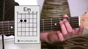 The Emin Chord Guitar Lesson Bc 122 Guitar For Beginners Stage 2 Guitar Lessons Guitar Chords Guitar Lessons For Beginners