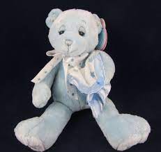 First Main Blue Wind Up Musical Baby Plush Teddy Bear Twilight Lullaby Ebay Animal Plush Toys Bear Baby Plush