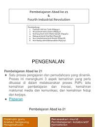 Antara contoh kaedah itu adalah : Pp Isu Abad Ke 21