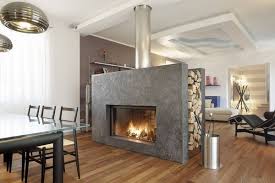 You also need to figure out the size of the wood burning stove that would work best for your needs. Modern Wood Burning Fireplace Design Ideas