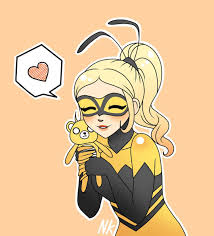 Polenn is the kwami of queen bee new super hero of the series. Queen Bee Fan Art And Kwami Image 6422134 On Favim Com