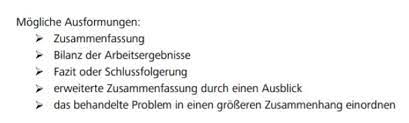 Bei einer hausarbeit von 15 seiten ist eine seite für das fazit angemessen, mehr als zwei sollten es auf keinen fall werden. Fazit Seminararbeit So Ziehst Du Den Perfekten Schluss