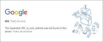At the end of the day, the website's google search console (formerly known as 'google webmaster tools'): What Is 404 Error And How To Fix It