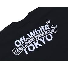 Chrome Hearts Off White Tokyo T Shirt Black Chrome Hertz Off White Tokyo Collaboration T Shirt Short Sleeves Black