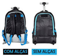 Mochila Carrinho Rebecca Bonbon Gliter RB2429