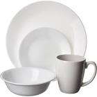 Corelle Livingware Winter Frost White Dinnerware Set - 16 piece Corelle