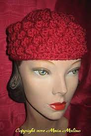 Ravelry Crochet Pill Box Hat In The Free Popcorn Stitch Pattern By Maria Merlino Popcorn Stitch Crochet Pillbox Hat