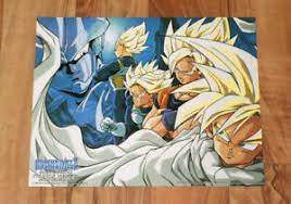 Maybe you would like to learn more about one of these? 1989 Dragon Ball Z No 11 Limited Edition Poster Son Goku Vegeta Trunks Gohan Ebay
