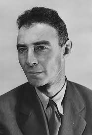 Oppenheimer was prophetic and psychic. He was misdiagnosed as schizophrenia  for a time. Now he has become death, destroyer of worlds.