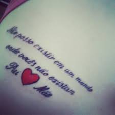 Hoje Eu Só Quero Que O Dia Termine Bem Cifra Frase Para Pai E Mae Mae E Pai Tatuagem Para Pai Mae E Pai