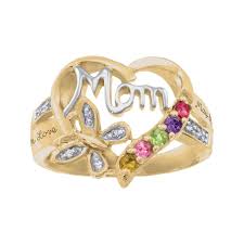 Fast, free customization + free shipping. Keepsake Personalized Family Jewelryblankbirthstone Blessing Mother S Ring Available In Sterling Silver Gold And White Gold Walmart Com Walmart Com