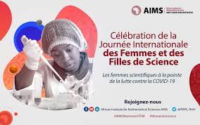 Le visuel et le thème du 8 mars 2021 : Declaration De La Pdg D Aims Sur La Celebration De La Journee Internationale Des Femmes Et Des Filles De Science African Institute For Mathematical Sciences