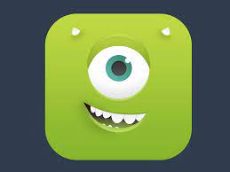 Mike Wazowski Icon Android Icon Design App Icon Mobile App Icon