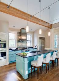 One of the biggest challenges has been to combine all my very colorful and eclectic items i have recollected through my travels. 30 Stunning Blue Kitchen Cabinet Designs Photos Cerwood