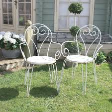 Garden Chairs French Vintage Garden Garden Decor Garden Furniture Chairs White French Country Shabby Chic Cottage Garden Shabby Chic Furniture Shabby Chic Chic Home Decor