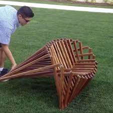 The Arania Seating Collection By Federico Erebia Via Thisisinsiderdesign P Roduct Chair Design Wooden Wood Chair Design Wooden Garden Chairs