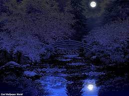 Japanese Garden At Night Japanese Garden Japanese Wind Chimes Garden Fantasy