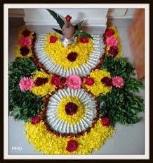 Flower Rangoli Rangoli Designs Flower Flower Rangoli Flower Decorations