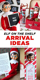 Elf On The Shelf Arrival Ideas In 2020 Elf On The Shelf Awesome Elf On The Shelf Ideas Christmas Elf