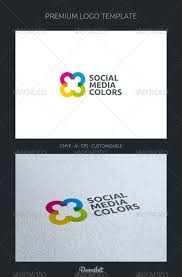 Social Media Colors Logo Template Logo Templates Premade Logo Templates Medicine Logo