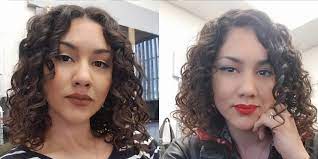 If you have curly hair, check out this side part variation. Center Part Or Side Part Curlyhair
