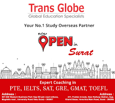 Trans Globe Now Open In Surat Global Education Gmat Ielts