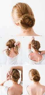 Quick To Make Knot And Twist Bun Alldaychic Hair Styles Diy Wedding Hair Twist Bun