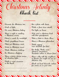 Christmas Activity Printable List Christmas Printable Christmas Activities Christmas Traditions Christmas Fun