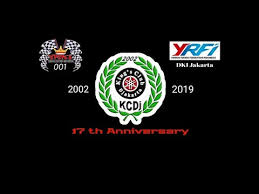 Illustration about king crown, moustache and beard on white background logo with typography vector illustration design. 17th Anniversary Kcdj King Club Djakarta