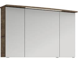 Spiegelschrank 120 cm integrierte led beleuchtung doppeltverspiegelt weiß hochglanz lack. Spiegelschrank Pelipal Xpressline 4010 Eiche Ribbeck 120 Cm Ip 20 Ohne Kranzleuchte Bei Hornbach Kaufen