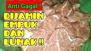 Selanjutnya, rebus oatmeal hingga lunak. Cara Melunakkan Daging Sapi Cara Membuat Daging Empuk Dan Lunak Bikin Empuk Daging Sapi Youtube