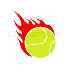 All original artworks are the property of freevector.com. Fire Tennis Flame Ball Emblem Game Stock Vector Colourbox