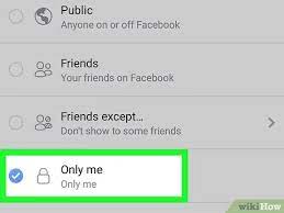 Your facebook profile picture and cover photo are public. 4 Ways To Hide Your Profile On Facebook Wikihow