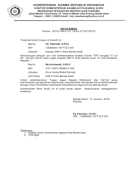 Contoh surat pemberitahuan dinas untuk berbagai keperluan. Surat Pelimpahan Tugas Nota Dinas