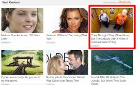 It's often scandalous or salacious, or it might appeal to greed, fear, or a desire for quick self improvement (as in one wierd trick, etc.), but not invariably so: How To Eliminate Clickbait While Online Freedom Matters
