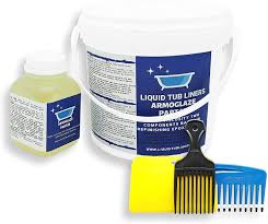 This sealer from miracle sealants is great for porous tiles like marble and sealing large amounts of cement grout like in a stone/pebble shower floor. Amazon Com Armoglaze Enamel Epoxy Shower Tray Refinishing Kit Extremely Durable Odorless Color White For Small Shower Trays 2 X 2 And 3 X 3 Small Shower Trays 2 X 2 And 3 X 3 Home Improvement