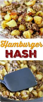 Hamburger Hash In 2020 Healthy Hamburger Meat Recipes Easy Meat Recipes Hamburger Meat Recipes Easy