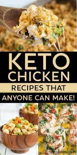 Easy Keto Chicken Recipes Anyone Can Make Want To Serve Up An Easy And Keto Friendly Chicken Recipe For Dinner Choose Fr Keto Chicken Chicken Recipes Recipes