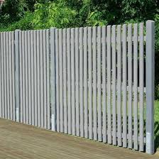 Lattenzaun 180 X 180 Cm Fichte Granit Zaun Garten Lattenzaun Zaun
