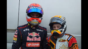 The finish sunday just might have been an unintentional preview of changes formula one plans to experiment with later this season in an. Max Victoria Verstappen Intrepid Rotax Max Test Genk 14 12 2014 Youtube