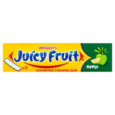 According to the guinness book of world records, there currently is no official record for the longest gum chewing. Wrigley S Juicy Fruit Apple Sugarfree Chewing Gum 13 G Tesco Groceries