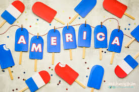 You will have letters forming lucky words. Free Printable Patriotic Banner I Should Be Mopping The Floor