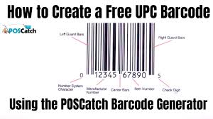 Mobiledemand offers our free barcode generator to create a variety of common barcodes. How To Create A Free Upc Barcode Using The Poscatch Barcode Generator Youtube