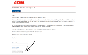 Ein fenster von acme rush delivery im play store oder im app store wird geöffnet und der store wird in ihrer emulatoranwendung angezeigt. Acme Markets Job Application Apply Online