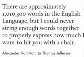 We did not find results for: I Want To Hit You With A Chair Increasinglyverbose